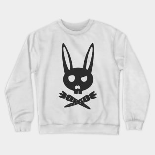 Cute Bunny Skull Crewneck Sweatshirt